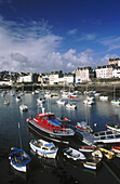 Town & port du Rosmeur. Douarnenez. Brittany. France