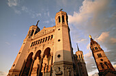 Cathedral N.D. Fourvière. Lyon. Rhone Valley. France