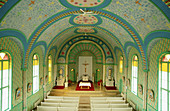 Interior of St. Cécile Church. Île Lamèque. New Brunswick. Canada