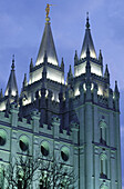 The Mormon Temple. Salt Lake City. Utah. USA