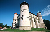 Nowy Wisnicz. Town Castle (B.1615-1621). Carpathian Mountains. Poland