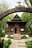 Wooden church in Kurow. Malopolska. Poland