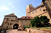 Loket nad Ohri Castle (12th century). West Bohemia. Czech Republic