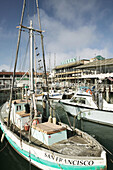 Marina at Fisherman s Wharf. San Francisco. California, USA