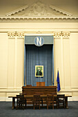 Legislative Chamber in Nevada State Capitol. Carson City. Nevada, USA