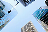 The Loop, highrise buildings. Chicago. Illinois, USA