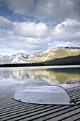 Lake Edith view, Jasper National Park. Jasper. Alberta, Canada