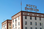The Gadsen Hotel, frontier landmark since 1907 and once the biggest hotel in Arizona. Douglas. Arizona, USA