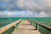 Bahamas, Grand Bahama Island, Eastern Side: Barbary Beach, Pier View