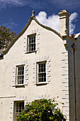 Barbados, North East Coast, St. Nicholas Abbey: St. Nicholas Abbey Museum / Old Sugar Plantation House (b.1650). Plantation House Exterior