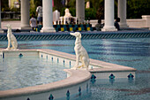 Turks & Caicos, Providenciales Island, Grace Bay: Pool Detail. Beaches Hotel Complex