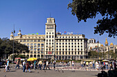 Spanien,Barcelona,Plaza de Catalunya