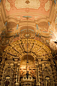 Lagos San antonio Kirche Innen, Deckengemaelde Altar