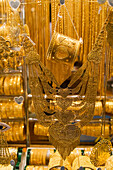 Dubai Gold Souq, Schaufenster Goldschmuck