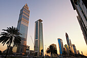 Dubai Sheikh Zayed Road Skyline