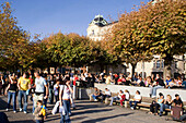 Switzerland Zuerich, lake promenade , people , Pumpy bar, street cafe