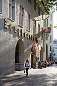 Schweiz Zürich Zeughauskeller in Alstadtgasse bei Bahnhofstrasse