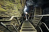 Goslar, Rammelsberg, Bergwerk, Museum, Besucherbergwerk, Wasserrad,  Niedersachsen, Harz