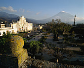 The Cathedral. Antigua Guatemala. Guatemala