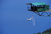 Bungee jumping. Queenstown. New Zealand