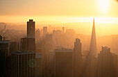 San Francisco at sunrise. California. USA