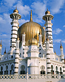 View of Ubadiah Mosque. Kuala Kangsar. Malaysia