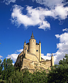 Alcázar, medieval fortress. Segovia. Spain