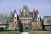 Château de la Motte-Glain. Loire-Atlantique. France