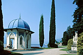 Villa Melzi with Como Lake at the background. Bellagio. Lombardy, Italy