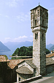 Church of Santa Maria Maddalena in Ossuccio. Lake Como. Lombardy, Italy