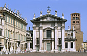 Vescovile Palace and San Pietro Cathedral. Montova. Lombardy, Italy