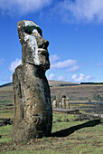 Ahu Tongariki. Easter Island. Chile.