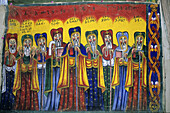 Paintings. Church of Saint Mary of Zion. Axum. Ethiopia.