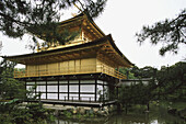 Kinkaku-ji Golden Temple (1397). Kyoto. Kansai. Japan.
