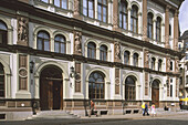 Venetian style building (1852-1855) in Doma Laukums (Dome Square), old town. Riga, Latvia