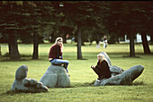 Tammsaare Park. Tallinn. Estonia.