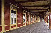 Railway station. Haapsalu. Estonia.