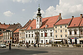 Glavni Trg &amp; Maribor Town Hall. Maribor. Stajerska. Slovenia. 2004.