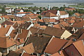 Town View from Ptuj Castle. Ptuj. Stajerska. Slovenia. 2004.