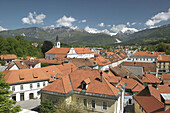 Town View from Romanesque Chapel. Kamnik. Gorenjska. Slovenia.