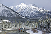The Alaska Range / Winter. From Denali Park Road. Denali National Park. McKinley Park. Interior. Alaska. USA.