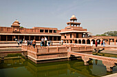 Ghost City. Capital of Mughal Empire (1571-1585). Fatehpur Sikri. Uttar Pradesh. India.