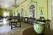 Dining room of Braganca House 17th century Goan trader s mansion, Chandor. Goa, India (2004)