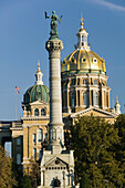 Iowa State Capitol. Morning. Des Moines. Iowa. USA.