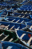 Morocco. Atlantic Coast. Essaouira. Fishing Fleet