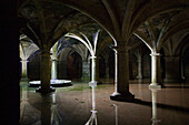 Morocco. Atlantic Coast. El Jadida: Cite Portugaise. Portuguese Fortress. Citerne Portugaise. Vaulted water cistern (b.1513) and used in the Orson Wells film Othello (1954)