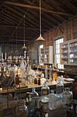 Interior of Edison Laboratory. Edison Estate and Laboratory. Fort Myers. Florida. USA.