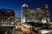 Downtown / Evening. Fort Lauderdale. Florida. USA
