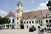 City Hall square. Bratislava. Slovakia.