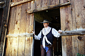 Cowboy. Ponderosa Ranch. Seneca. Oregon . USA